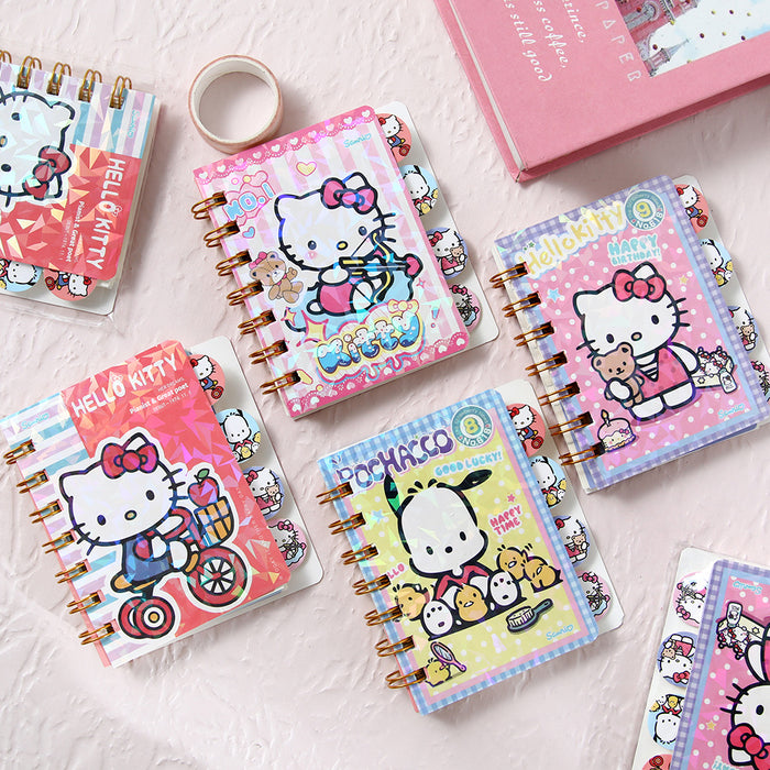 Wholesale 2pcs Exquisite Cat-Themed Spiral Notebook