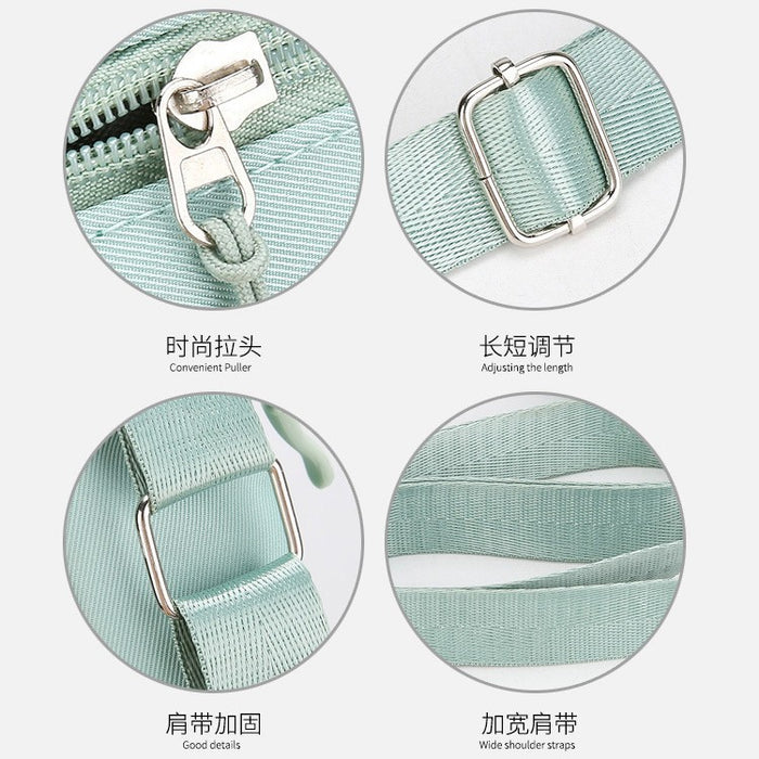 Wholesale Printed Colorful Small Square Bag Casual Popular Cute Shoulder Bag