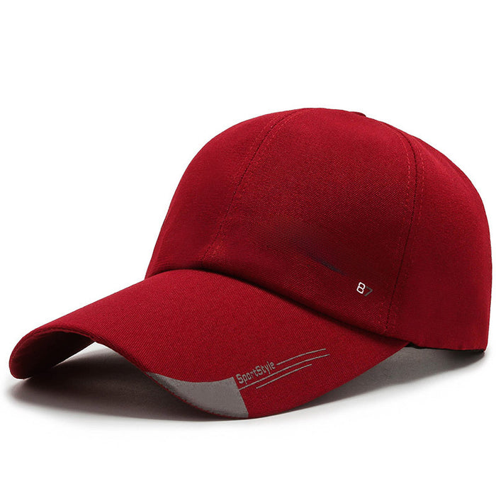 Wholesale Hat, baseball cap, fashionable duckbill cap, sun protection and sunshade cap, canvas fishing cap, versatile sun hat