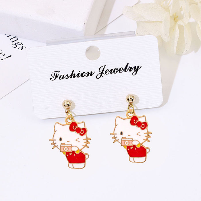 Wholesale S925 Silver Cartoon Earrings Flower Design Fashion Accessory Gift MOQ≥2