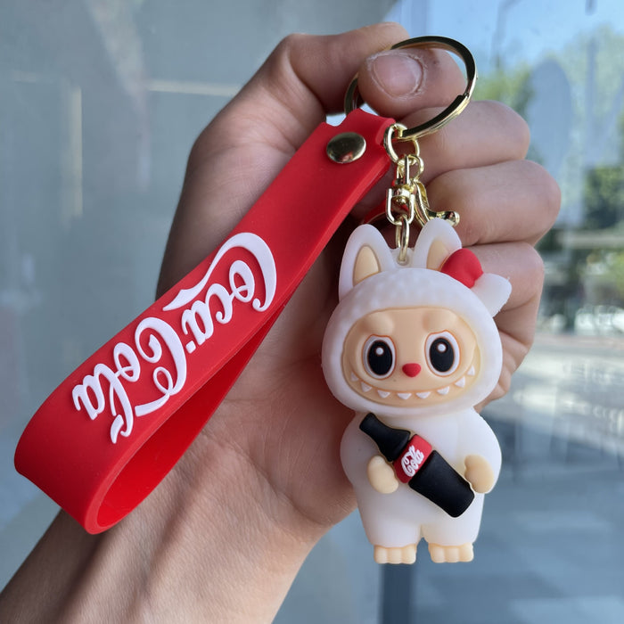 Wholesale Keychain Cartoon Doll Backpack Pendant Car Keychain Small Gift