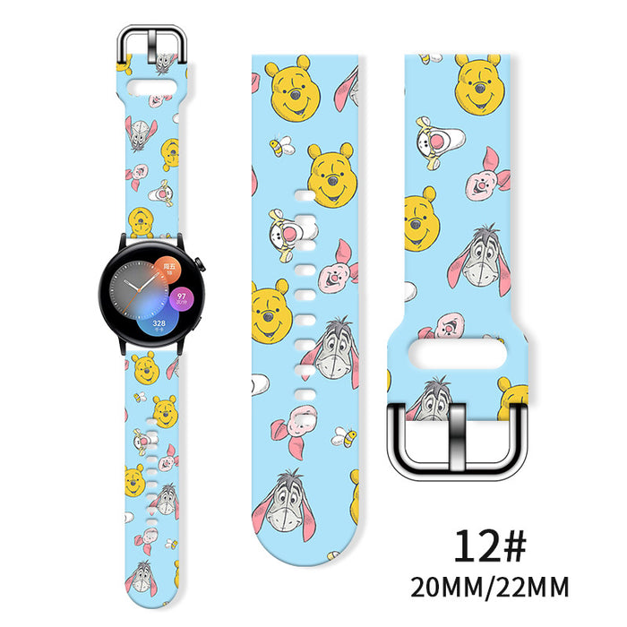 Wholesale Tpu Printed Watch Strap JDC-WD-NuoQi030