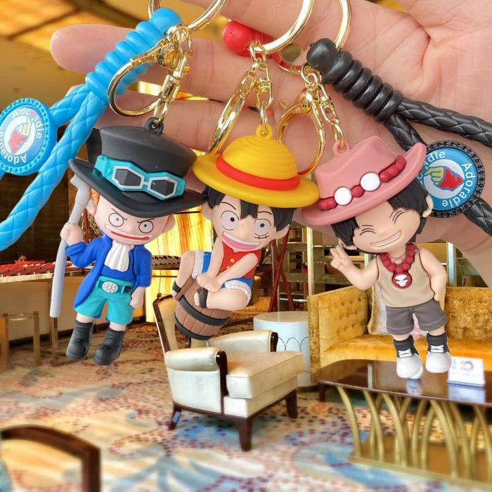 Wholesale Cartoon Doll Silicone Keychain JDC-KC-MingT011