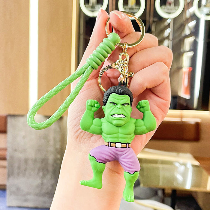 Wholesale Silicone Cartoon Doll Keychain JDC-KC-Benxin028