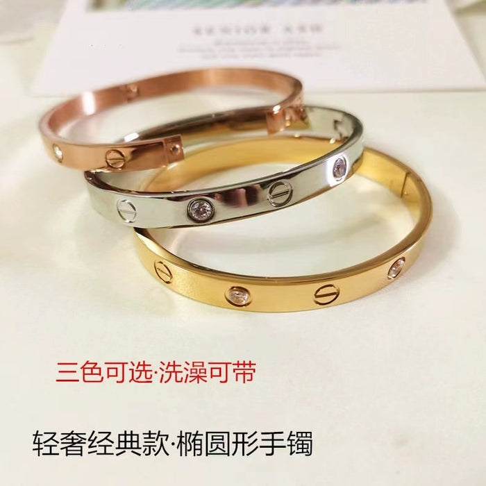 Wholesale Diamond Stainless Steel Bracelet JDC-BT-Jinh001