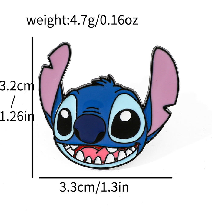 Wholesale Cartoon Character Metal Badge Sunflower   Alloy Brooch Accessories Pin