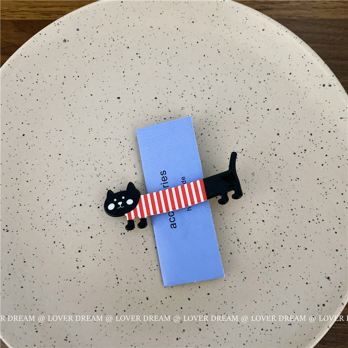 Wholesale Plaid seamless clip hair clip makeup clip bangs clip hair accessory