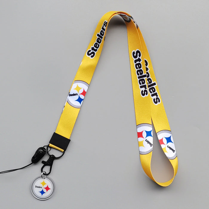 Wholesale Activity Football Mobile Phone Lanyard Keychains