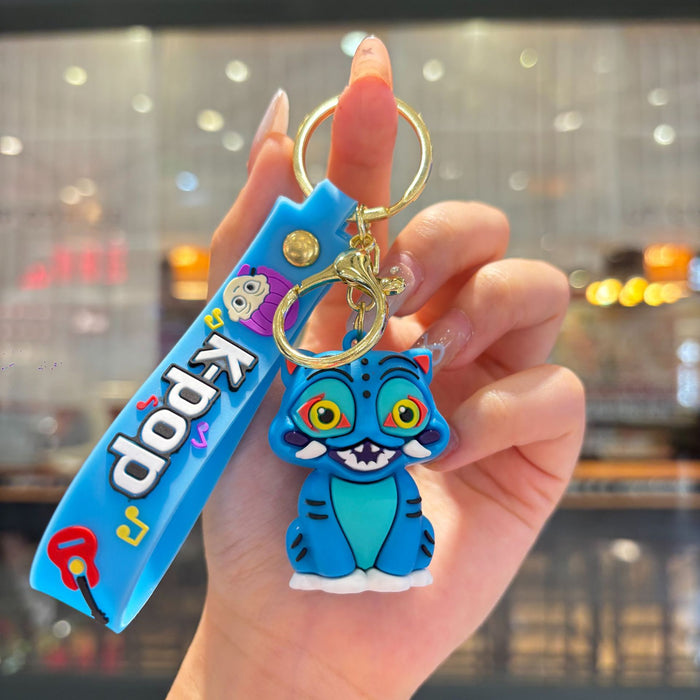 Wholesale KPOP  small PVC pendant keychain