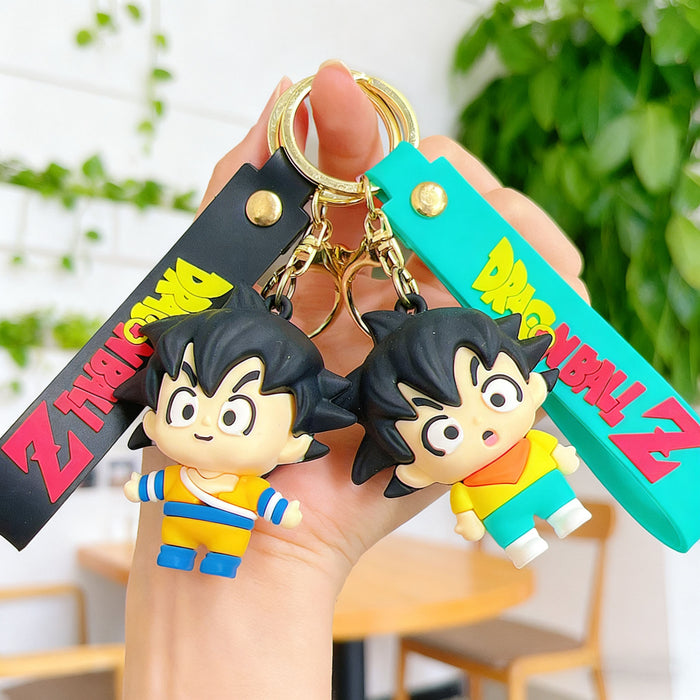 Wholesale Cartoon Keychain Silicone PVC Bag Charm Gift Accessory
