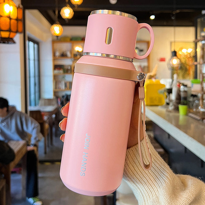 Wholesale Stainless Steel Tea and Water Separation Thermos Cup