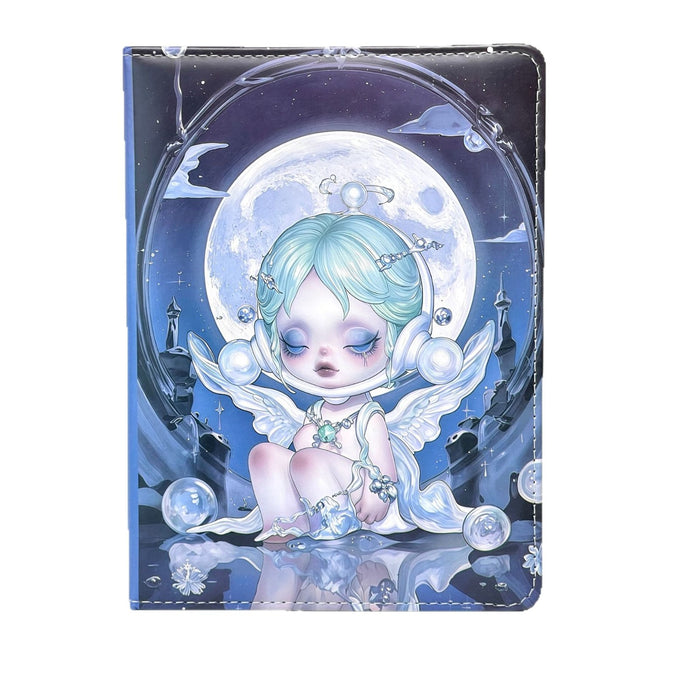 Wholesale A5 Cute Princess Imitation Leather Notebook Diary with Colorful Pages