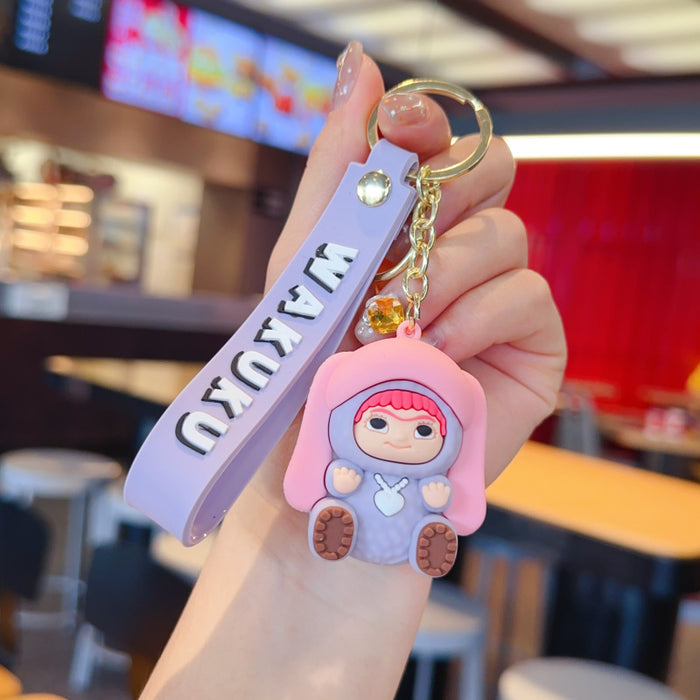 Wholesale Cute Doll Party Series Keychain