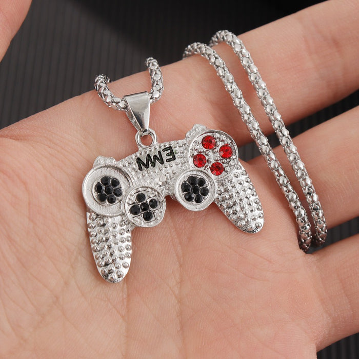 Wholesale Alloy Diamond Game Console Necklace JDC-NE-FengH001