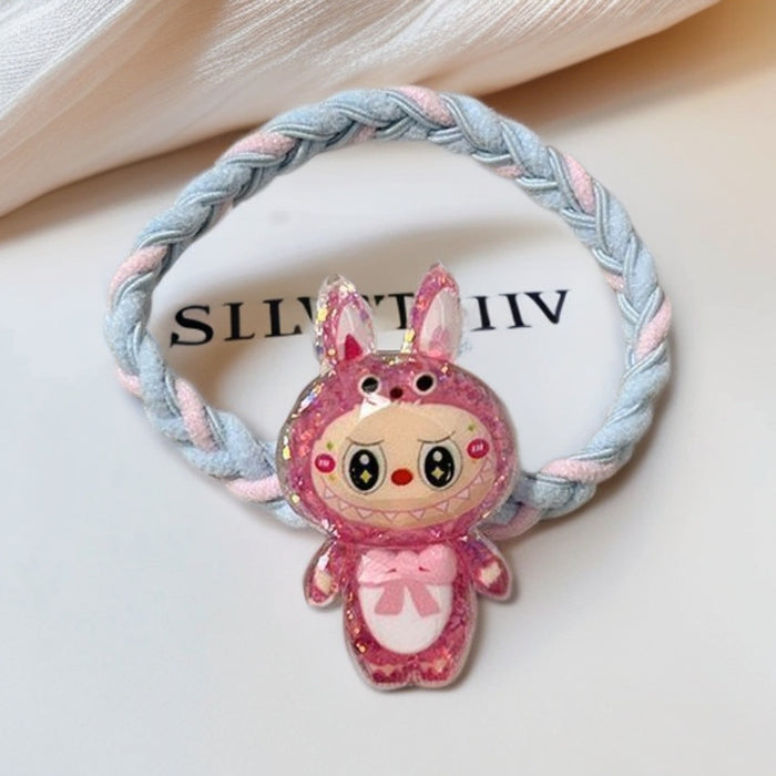 WholesaleHairband Children' s Cute Sweet Hairband Girl Cartoon Rubber Band Adult Children' s Headdress