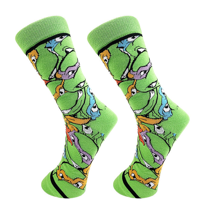 Wholesale Cartoon Letters Men's Mid-tube Socks JDC-SK-YiYan080