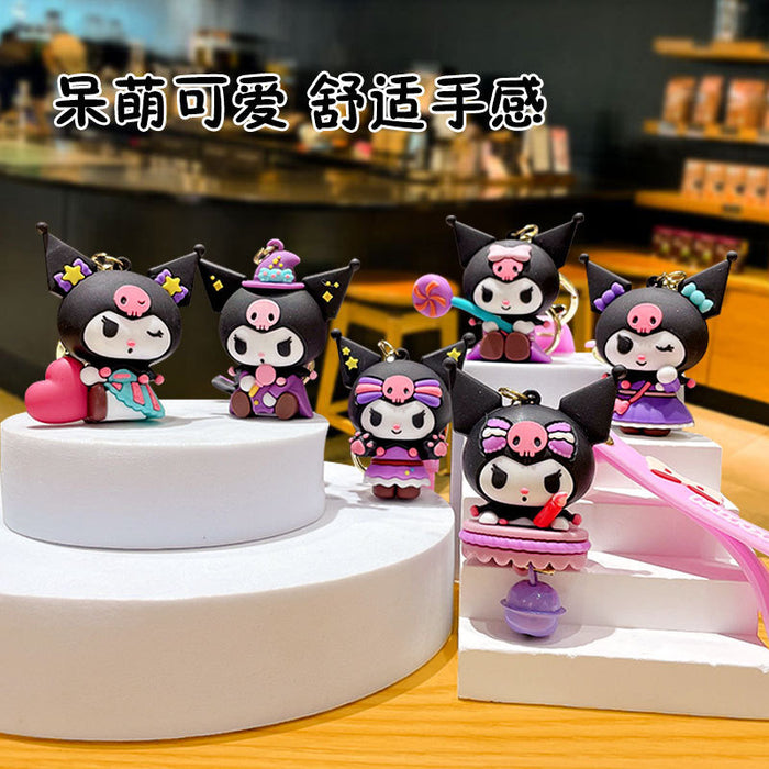 Wholesale PVC Cute Cartoon Doll Keychain JDC-KC-NLu007