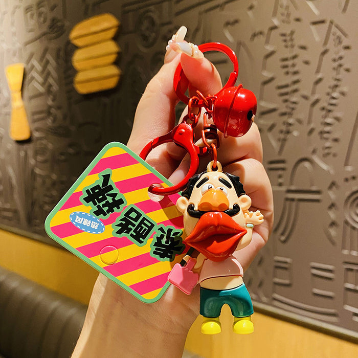 Wholesale Cute Cartoon Car Doll Keychain JDC-KC-ManM116