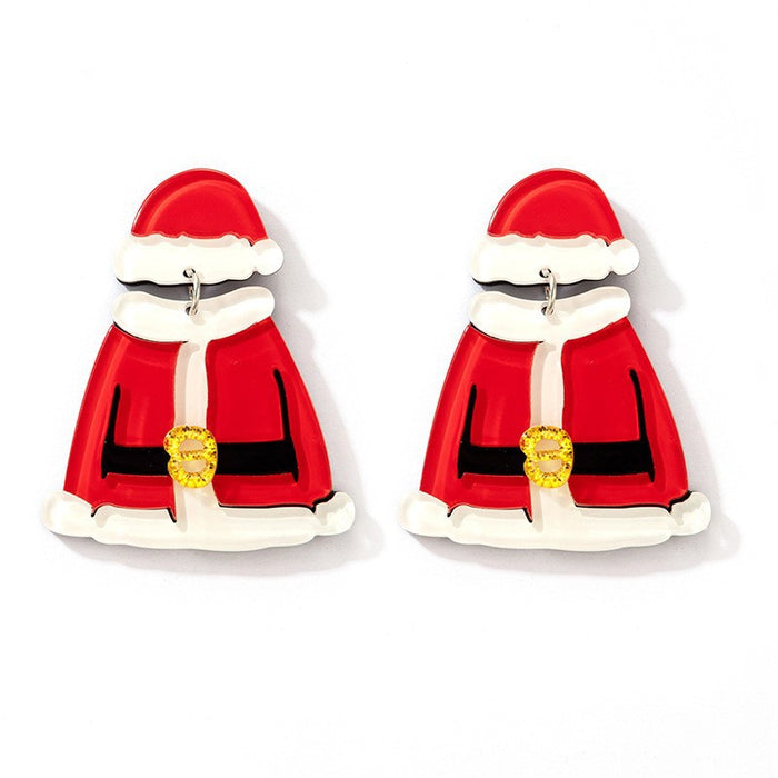 Wholesale Christmas Alloy Cartoon  Earrings Fashion Gift for Women MOQ≥2