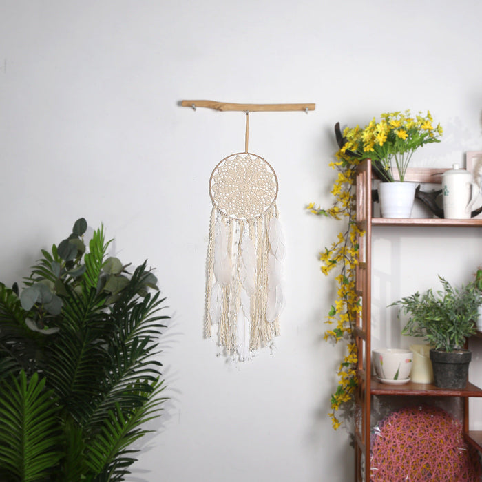 Wholesale Single Ring Dream Catcher Wall Decor JDC-DC-mengs003