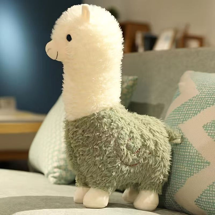 Wholesale  cute simulation alpaca plush toy doll claw machine doll pillow plush toy gift