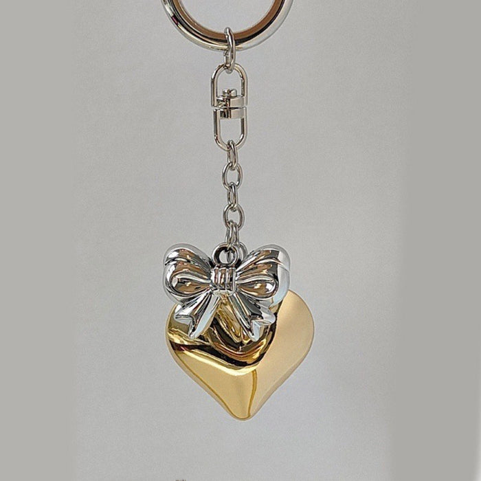 Wholesale Love Bow Alloy Keychain JDC-KC-Yux002