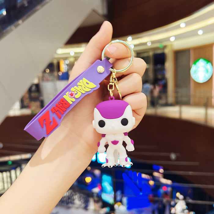 Wholesale Cute Cartoon Dolls Silicone Keychain JDC-KC-JuJi013