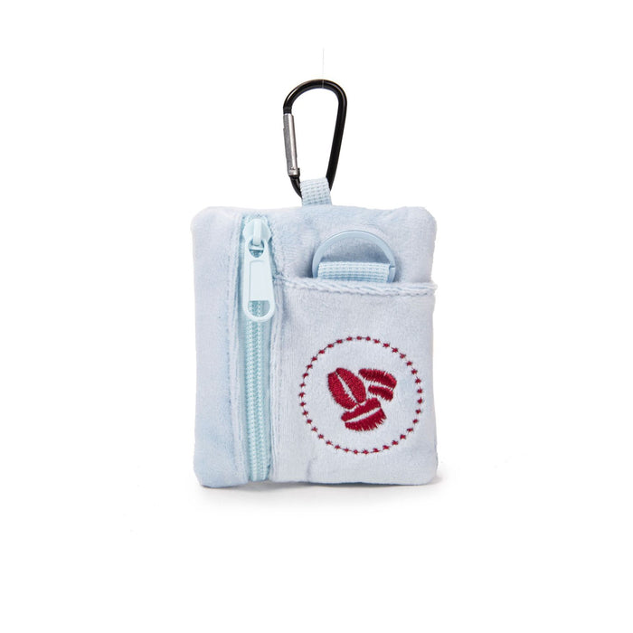 Wholesale Plush Storage Bag with Lanyard for Girls Mini Headphone Bag Coin Key Coin Purse