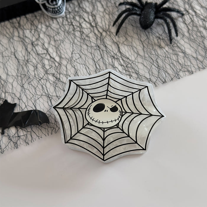 Wholesale  hair clip,   web,  grabbing clip,  funny skeleton,   hair accessory