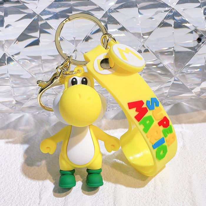 Wholesale Cartoon Game Silicone Keychain JDC-KC-Qiwei036