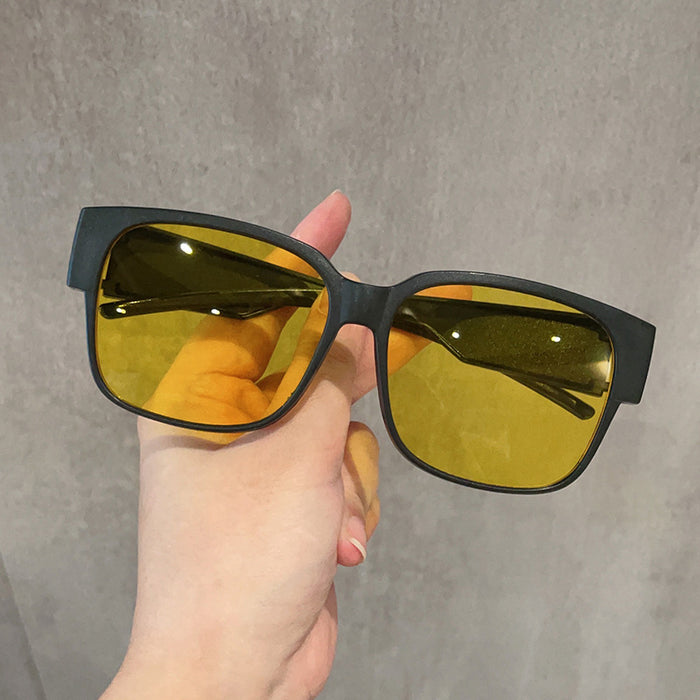 Wholesale Square set sunglasses, new sunglasses for driving, sunscreen sunglasses