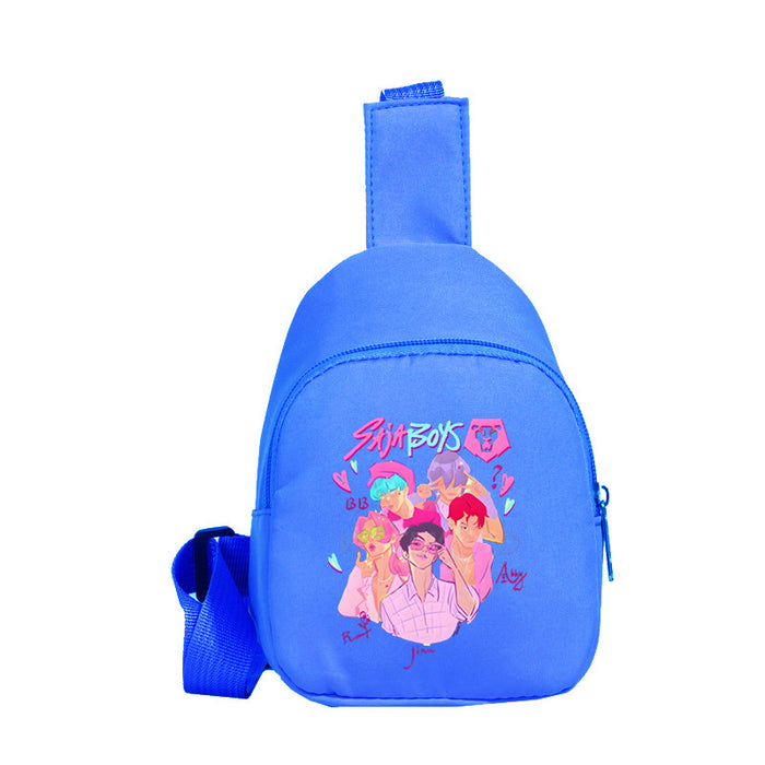 Wholesale Anime-themed Printed Shoulder Bag and Children' s Waist Bag