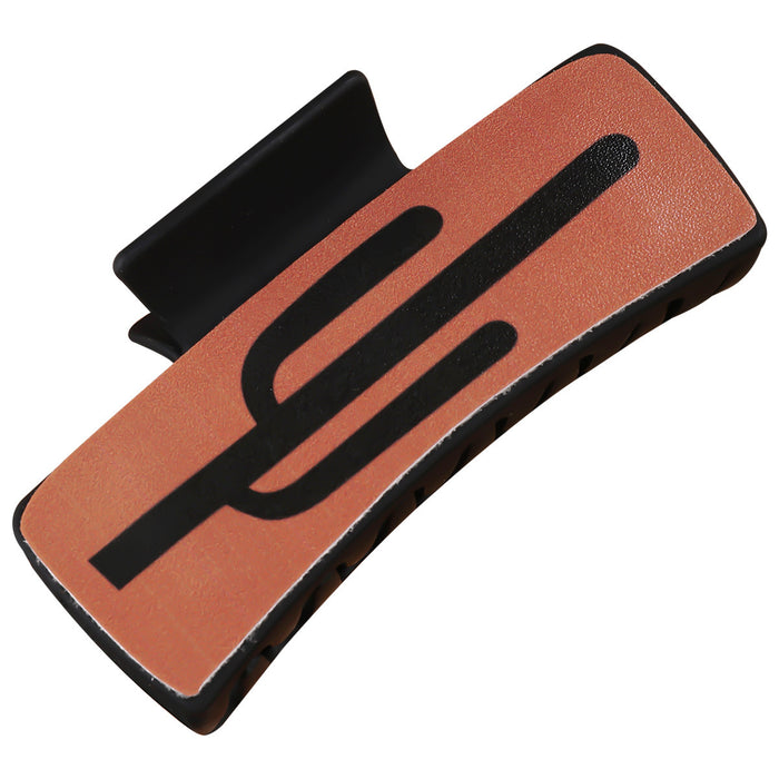 Wholesale Black Cactus square Hair Clips