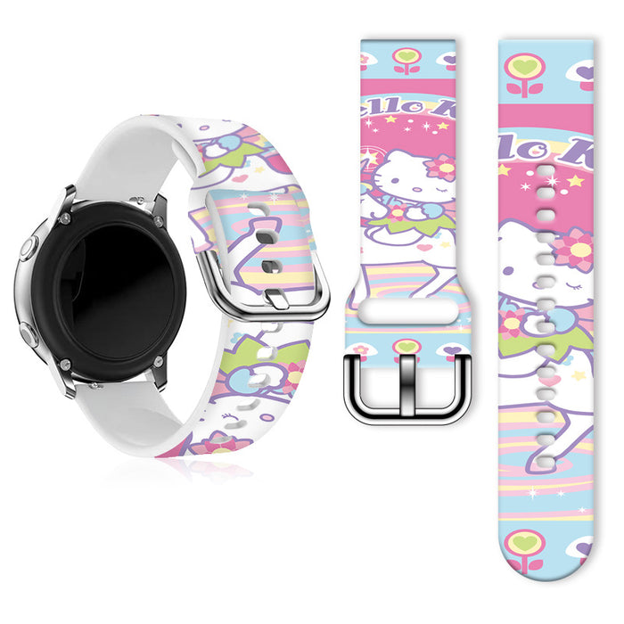 Wholesale Printed TPU Watch Strap Wrist Strap JDC-WD-NuoQi087