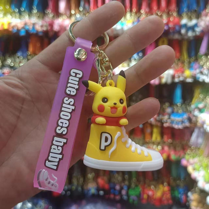 Wholesale PVC Cartoon Doll Keychain JDC-KC-KuangK012