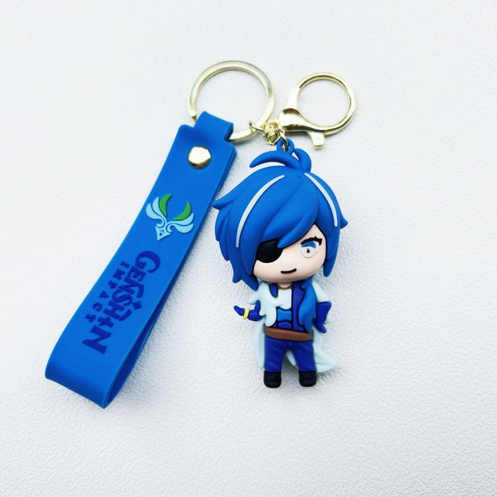 Wholesale Cartoon Doll Silicone Keychains (F) JDC-KC-Chucheng006