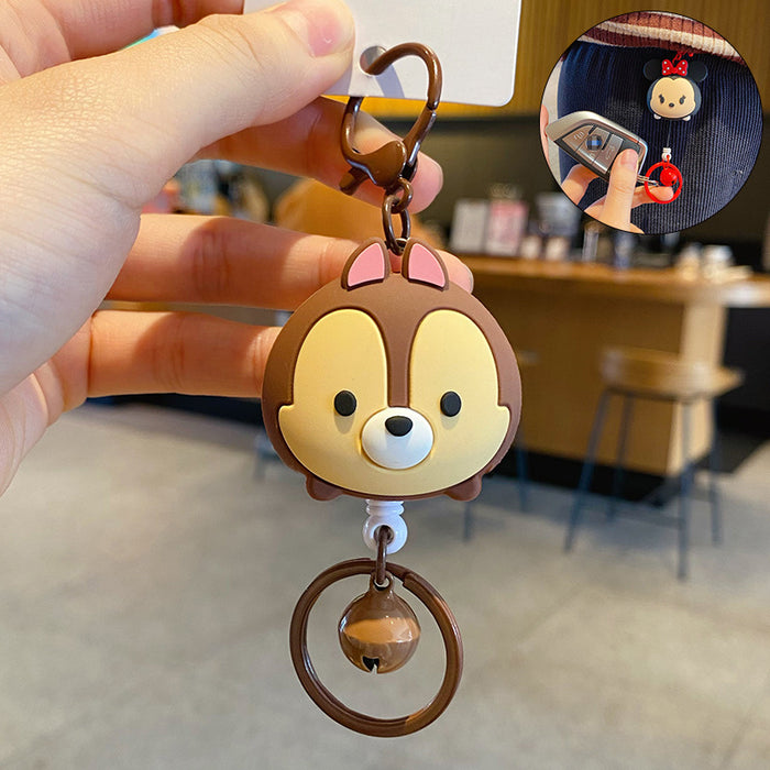 Wholesale Silicone Cartoon Doll Keychain JDC-KC-YY095