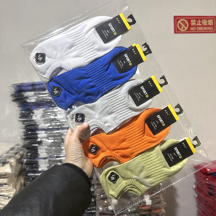 Wholesale Socks, short socks, striped socks, short tube cotton socks