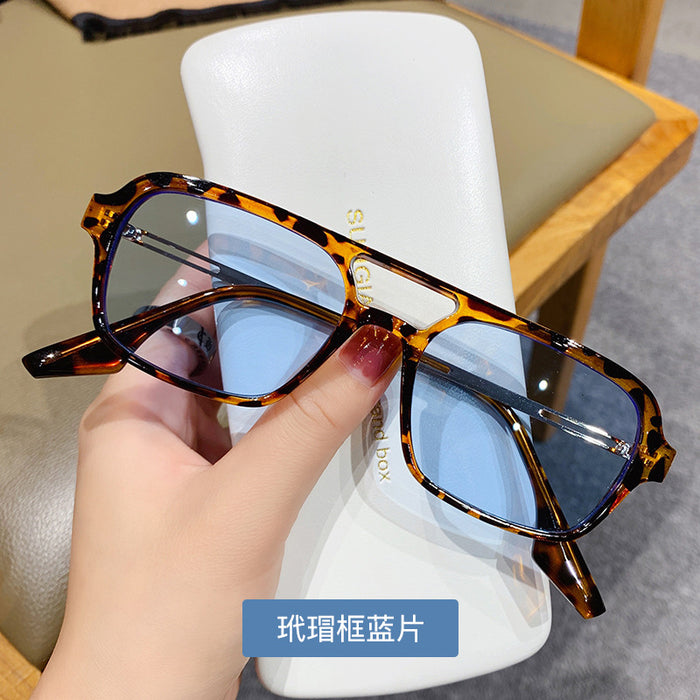 Wholesale PC Double Bridge Hollow Sunglasses JDC-SG-XIa055