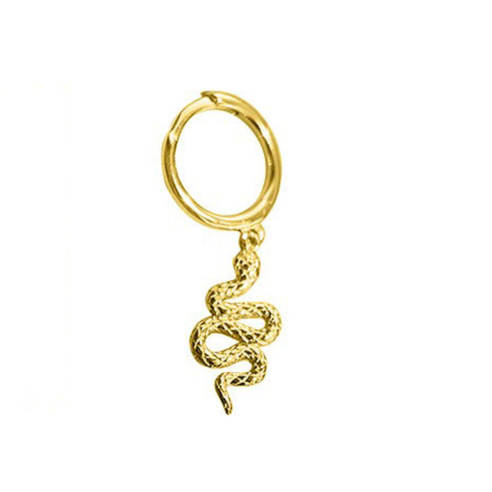 Wholesale Serpentine earrings, small snake earrings, ear bone clip, zircon snake head, ear clasp, no ear hole, ear clip