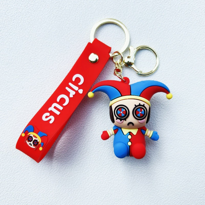 Wholesale PVC Cartoon Doll Keychain JDC-KC-WuYi208