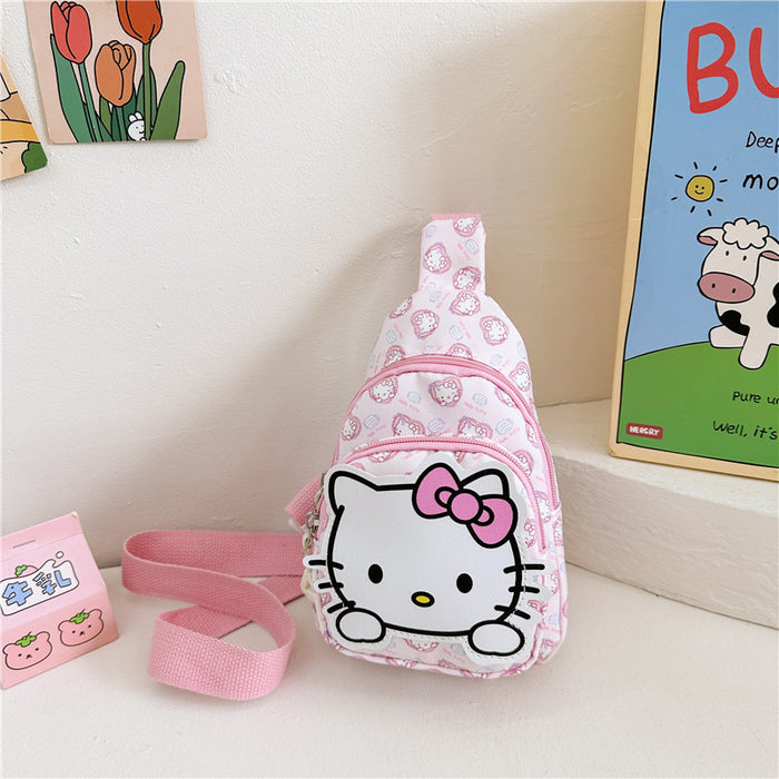 Wholesale Oxford Cloth New Cartoon Print Crossbody Bag JDC-SD-YuanDuo085