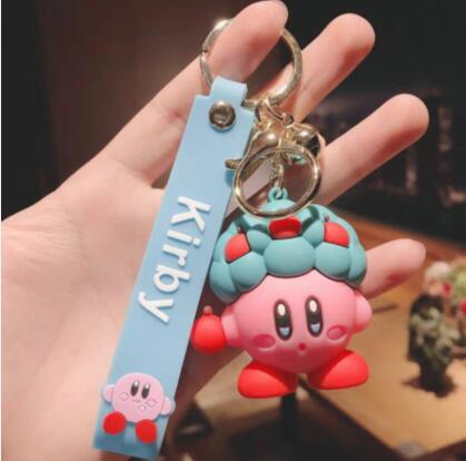 Wholesale Cartoon Doll Silicone Keychain JDC-KC-HongSheng009