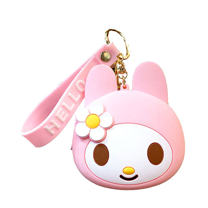 Wholesale Cartoon Silicone Coin Purse Keychain (M) JDC-KC-JCai010