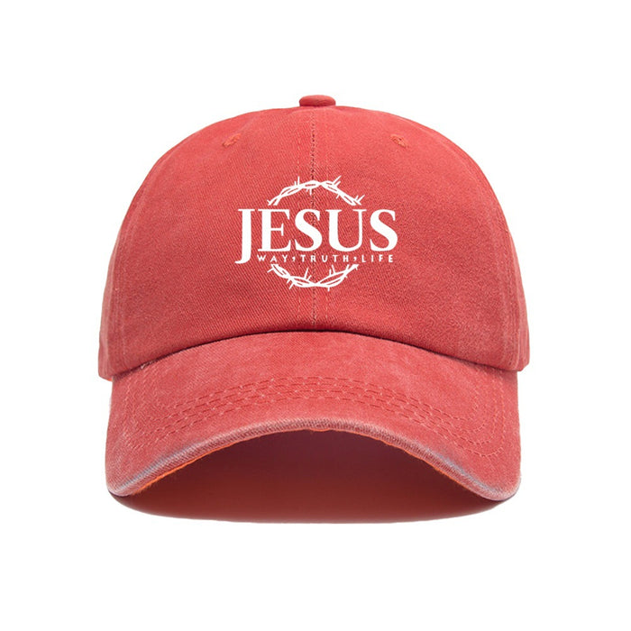Wholesale Printed baseball cap for outdoor leisure, sun shading, washed retro trend, duckbill cap