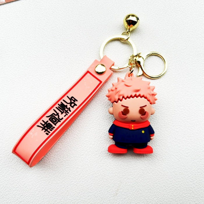 Wholesale PVC Cartoon Doll Keychain JDC-KC-WuYi190