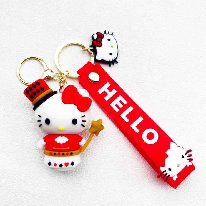 Wholesale PVC Cartoon Coffee Milk Tea Cup Figurine Keychain JDC-KC-WuYi163