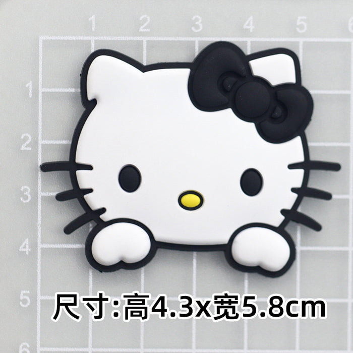Wholesale 10pcs Cat Soft Glue DIY Accessories Mobile Phone Shell Insulation Cup Decorative Patch Shoes