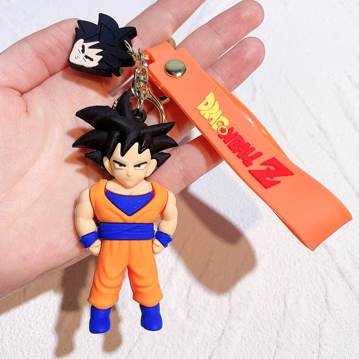 Wholesale Cartoon Silicone Doll Keychain JDC-KC-QiChao021