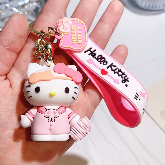 Wholesale Creative Cartoon Silicone Keychain JDC-KC-ShengH007